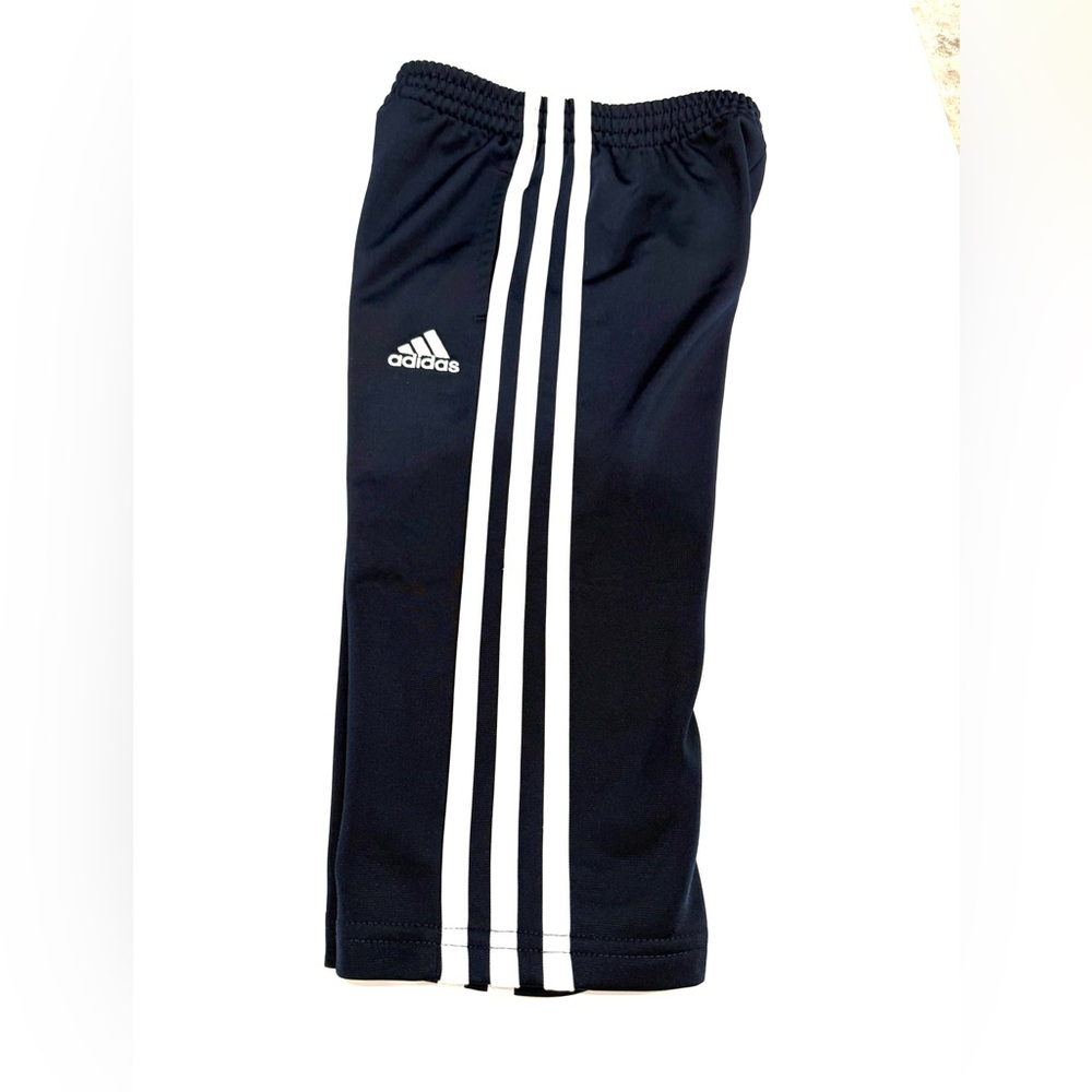 Adidas Toddler 2T Navy Track Pants - Picture 3 of 7